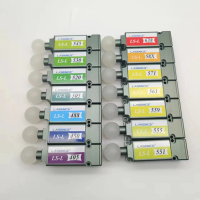ファイバータイプ 3.5μm 405nm 450nm 455nm 488nm ブルーレーザー 1mW 5mW 10mW ドットレーザーモジュール