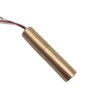 650nm 5mw ブラスレーザーダイオードモジュール 0.5秒上昇時間と70-100%ビーム丸さ