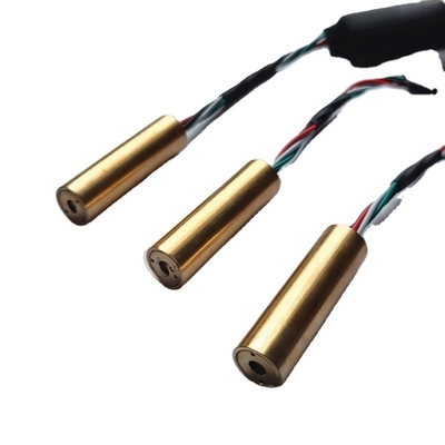 最大稼働電流 300mA 長寿命とムティビームモードの横線レーザーモジュール