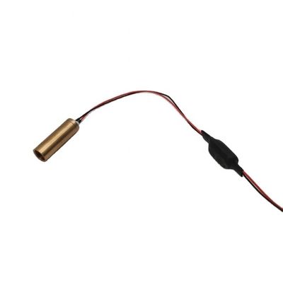 18mrad ビームディバージェンス 532nm 545nm 10mW と 20mW グリーンレーザーヘッド