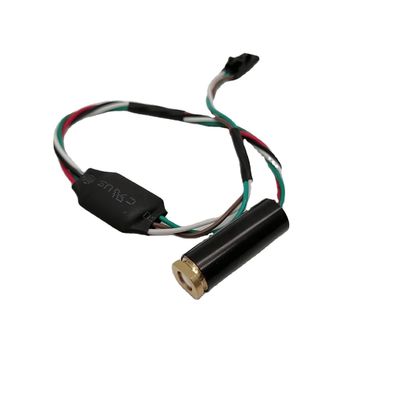 18mW 551nm グリーンライン DPSSレーザーモジュール 最長4mmのライン幅7m