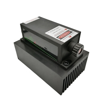100mW 200mW シングル長度モード 532nm ホログラフィーデザインのための黄色SLMレーザー