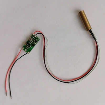 レーザーアライナメントのためのコンパクト 1-5mWレーザーDPSSモジュール 6.3x18mm 作業電圧 2.7-5.0V
