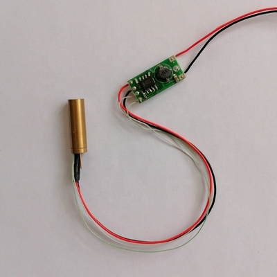 レーザーアライナメントのためのコンパクト 1-5mWレーザーDPSSモジュール 6.3x18mm 作業電圧 2.7-5.0V