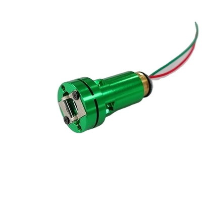 コンパクトな530nm532nmグリーンドットレーザーモジュール,380mA電流とCW出力モード
