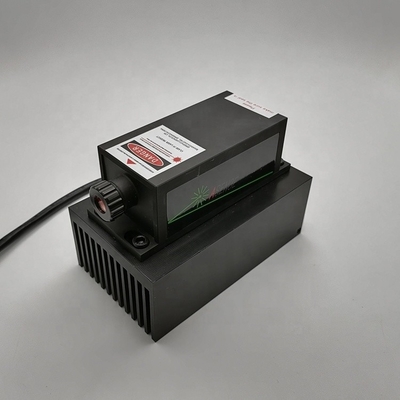 固体状態DPSSレーザー 1.8kg重量と85mmビーム高さ100mWイエローレーザー