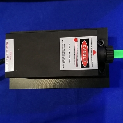 固体状態DPSSレーザー 1.8kg重量と85mmビーム高さ100mWイエローレーザー