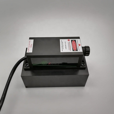 固体状態DPSSレーザー 1.8kg重量と85mmビーム高さ100mWイエローレーザー