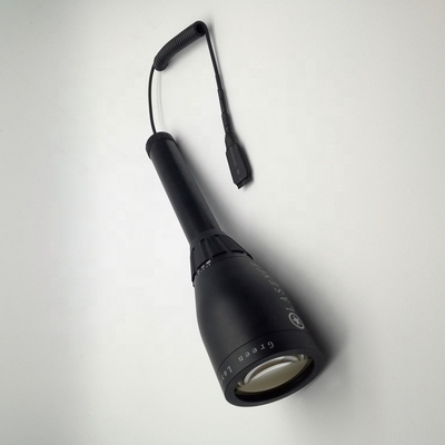 高安定性 グリーンレーザーポインタ 懐中電灯 タッチ 多用途 バッテリー