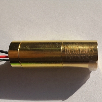 高功率 500mW グリーンダイオードポンプ コンパクトサイズ18x55mmの固体状態レーザーモジュール
